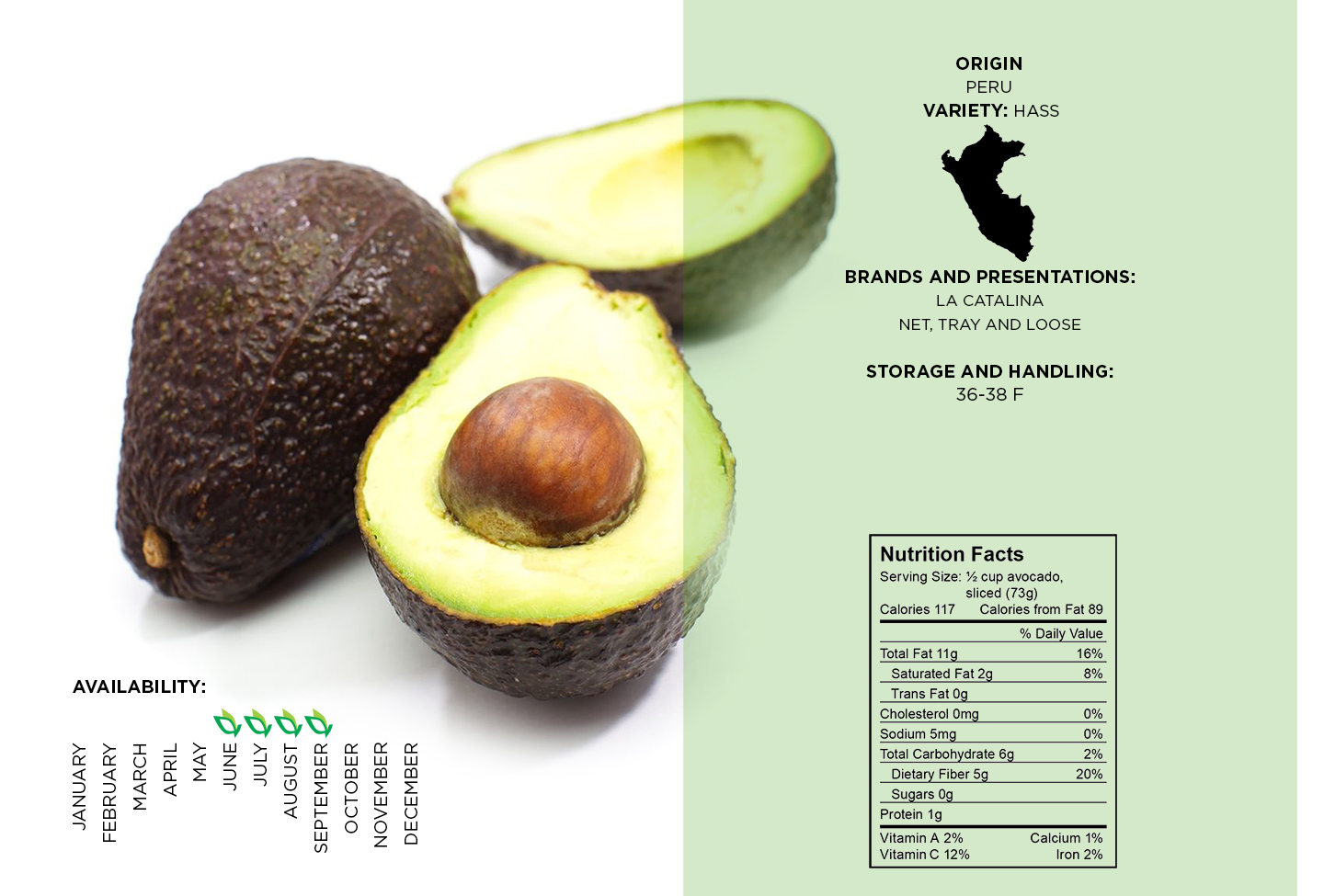 Hass Avocados Pacific Produce